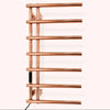 Luxury Heated Towel Rack Timer Stainless Steel Bathroom Towel Warmer