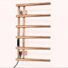 Luxury Heated Towel Rack Timer Stainless Steel Bathroom Towel Warmer