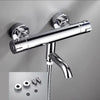 Brass Thermostatic Shower Valve Dual Control Bathtub Shower Mixer