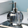 Luxury Three-dimensional Amber Glass Bathroom Shower Accessories
