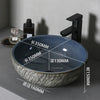 Nordic Bathroom Countertop Sink Ceramic Washbasin Bathroom Basin