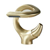 Hot and Cold Water Mixer Tap Brass Single Handle Basin Faucet