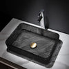 Wash Basin Round Glass Basin On The Table Household Toilet Washbasin