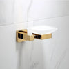 Luxury Gold Brass Bathroom Hardware Bath Shower Accessories Towel Rack