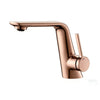 Simple Style Brass Bathroom Faucet Hot Cold Bathroom Mixer Sink Tap