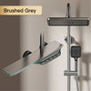 Luxury Brass LED Digital Display Dual Control Bathroom Shower Faucet