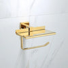 Luxury Gold Brass Bathroom Hardware Bath Shower Accessories Towel Rack