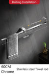 Movable Towel Rack Towel Hanger Bath Towel Holder Wall Towel Rack