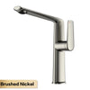 Bathroom Faucet with Simple Design Single Handle 2-Function Basin Tap