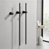 Concealed Heated Towel Rack Stainless Steel Smart Bathroom Towel Rail