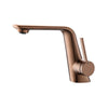 Simple Style Brass Bathroom Faucet Hot Cold Bathroom Mixer Sink Tap