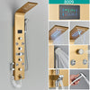 6 Ways LED Rain Waterfall Shower With Digital Display And Bidet Faucet