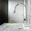 Bathroom Faucet Basin Faucet Brass and Marble Mixer Tap Sink Faucet