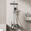 Multifunction Bathroom Shower System Mixer Pressurized Aluminum Shower
