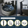 Nordic Bathroom Countertop Sink Ceramic Washbasin Bathroom Basin