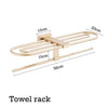 Bathroom Accessory Wall Hook Towel Hanger Bathroom Organizer