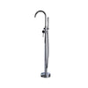 Floor Standing Bathtub Faucet Column Basin Vertical Shower Head Faucet