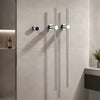 Concealed Heated Towel Rack Stainless Steel Smart Bathroom Towel Rail