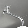 Single Cold Faucet Rotatable Brass Outdoor Mop and Kitchen Sink Tap