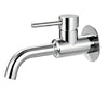 Wall-Mount Bathroom Basin Faucet Hot Cold Single Handle Sink Mixer Tap