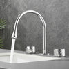 Brass Basin Faucet Hot Cold Bathroom Washbasin Water Mixer Tap