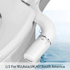 Toilet Bidet Sprayer Non-Electric Dual Nozzle Bidet Toilet Seat