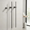 Concealed Heated Towel Rack Stainless Steel Smart Bathroom Towel Rail