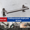 Punch-Free Armrest Folding Bathroom Safety Toilet Handrail Railing