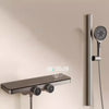 Brass Digital Thermostatic Style With Slid Bar Bathroom Shower Set