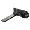 Concealed Brass Basin Faucet Digital Display Bathroom Sink Mixer Tap