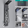 6 Ways LED Rain Waterfall Shower With Digital Display And Bidet Faucet