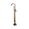 Floor Standing Bathtub Faucet Column Basin Vertical Shower Head Faucet