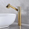 Multifunction Bathroom Crane Antique Deck Mounted Universal Water Tap