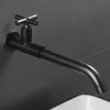 Single Cold Faucet Rotatable Brass Outdoor Mop and Kitchen Sink Tap