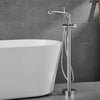 Floor Standing Bathtub Side Faucet Shower Standing Splash Proof Faucet