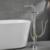 Floor Standing Bathtub Side Faucet Shower Standing Splash Proof Faucet