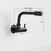 Wall Mounted 360 Rotate Bathroom Basin Faucet Mop Pool Tap Basin Tap