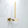 Luxury Gold Brass Bathroom Hardware Bath Shower Accessories Towel Rack