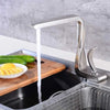 Modern Waterfall Bathroom Basin Faucet Hot Cold Brass Washbasin Tap