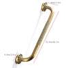 2Pcs Bathroom Hardware Concealed Screw Safety Grab Bar Handle