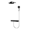 Thermostatic Concealed Shower System Set Brass Rainfall Shower Head
