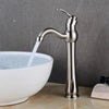 Vintage Brass Bathroom Basin Sink Faucet Deck Mount Water Mixer Tap