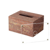 Vintage Red Travertine Bathroom Accessories Stone Shower Accessories