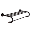 Vintage Solid Brass Wall-Mounted Towel Rack Bathroom Towel Bar