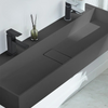 Wall Hung Double Washbasin Acrylic Bathroom Basin Vanity Sink