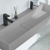 Wall Hung Double Washbasin Acrylic Bathroom Basin Vanity Sink