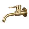 Wall-Mount Bathroom Basin Faucet Hot Cold Single Handle Sink Mixer Tap