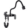 Wall-Mount Brass Kitchen Faucet Swivel Spout Water Mixer with Sprayer