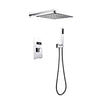 Wall Mount Concealed Shower Faucet Dual-Function Shower System