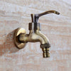 Wall Mount Decorative Pool Outdoor Garden Faucet Washing Machine Tap